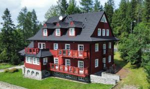 Budova, v ktorej sa ubytovanie bed & breakfast nachádza