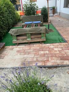 Κήπος έξω από το Apartament cu terasa