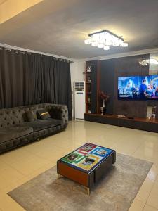 TV a/nebo společenská místnost v ubytování E4 properties