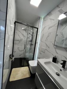 Kúpeľňa v ubytovaní S&M Villa Kolobrzeg
