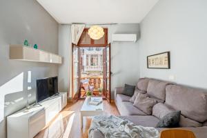 TV a/nebo společenská místnost v ubytování Triana Terrace