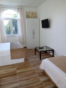 Katil atau katil-katil dalam bilik di Moravska Obala - Prenoćište i Restoran