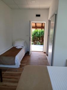Katil atau katil-katil dalam bilik di Moravska Obala - Prenoćište i Restoran