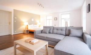 منطقة جلوس في Authentic Austrian Flat in the South of Vienna