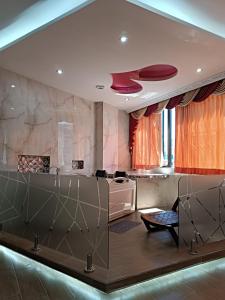 Posezení v ubytování Hostal Kapital City
