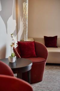 Istumisnurk majutusasutuses bigBOX ALLGAEU Hotel