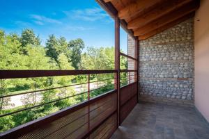 Balkón nebo terasa v ubytování BORGO STALIS RESORT