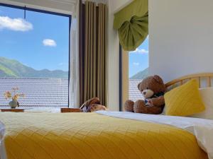 Pemandangan gunung umum atau pemandangan gunung yang diambil dari the country house