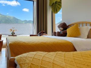 Landskap semula jadi dekat dengan the country house