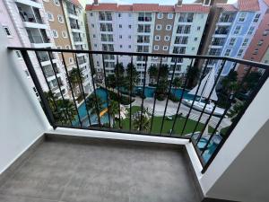 Balkón nebo terasa v ubytování Seven sea cote'd Azure