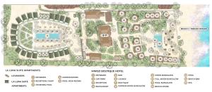 Grundriss der Unterkunft Mwezi Boutique Resort