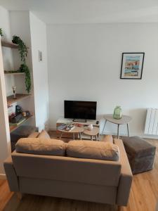 Et tv og/eller underholdning på Traezh - appart-sympa - T3 en plein centre de Plœmeur