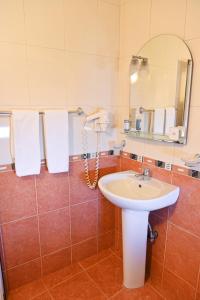 Koupelna v ubytování Pirin rooms