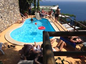 The swimming pool at or near Villa Punta del Sole