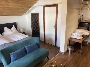 Voodi või voodid majutusasutuse Chalet Hotel Adler toas