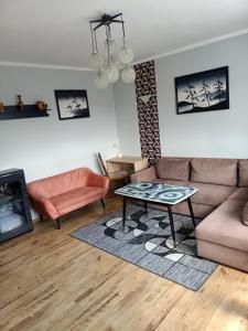 Posezení v ubytování Apartamenty na skarpie