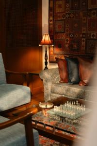Posezení v ubytování Le Cedrus Hotel