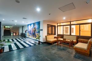 Istumisnurk majutusasutuses Hotel Lo Mustang