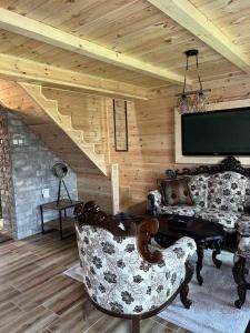 Prostor za sedenje u objektu Guest house Andrea