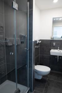 Koupelna v ubytování Hotel Innception