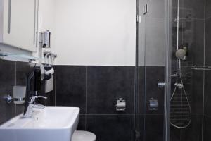 Koupelna v ubytování Hotel Innception
