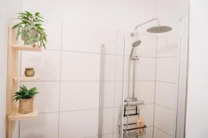 Koupelna v ubytování raum life - Vintage Loft - Heimkino Netflix - 2x privat Parkplätze