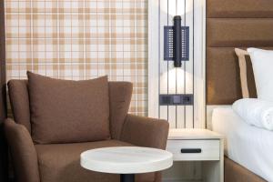 Postel nebo postele na pokoji v ubytování Hotel Innception