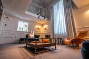 Posezení v ubytování Dimora Palanca Boutique & SPA