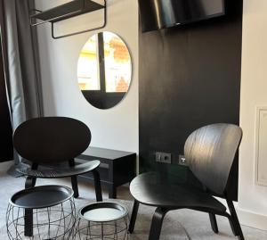 Posezení v ubytování Innova Spaces Málaga