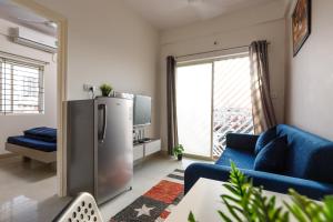 Et opholdsområde på Sunrise Service Apartments