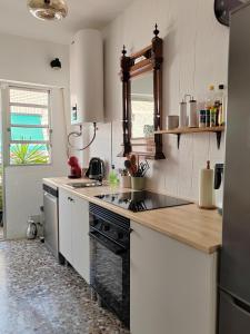 Køkken eller tekøkken på Apartmento Tricolor Playa