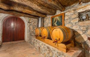 Zdjęcie z galerii obiektu Villa With Pool, Jacuzzi, Sauna, Fitness, Playground & Wine Cellar w mieście Gostinjac