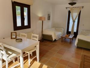 Postel nebo postele na pokoji v ubytování Anandiza Zahora