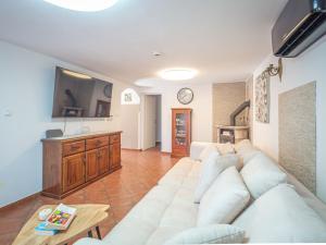 TV a/nebo společenská místnost v ubytování Holiday Home Aleksandra by Interhome