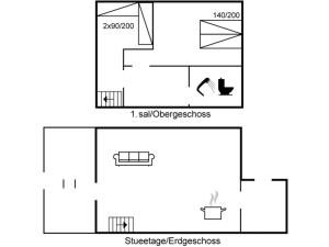 Půdorys ubytování Apartment Ilka - 2-3km from the sea by Interhome