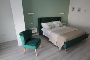 Postel nebo postele na pokoji v ubytování Villa Capodacqua