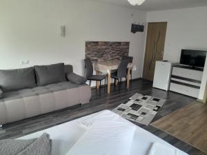 Una cocina o cocineta en Apartamente Ambrus Praid