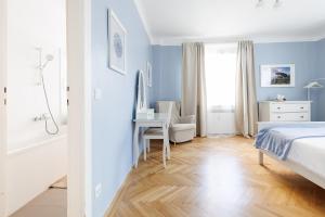 Posteľ alebo postele v izbe v ubytovaní Operastreet City Center Apartment Algarve
