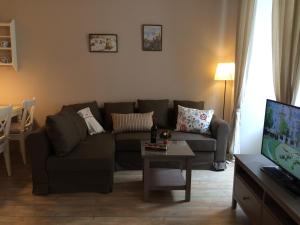 Χώρος καθιστικού στο Julija & Filip Apartments