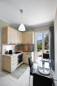 A kitchen or kitchenette at Apricus Apartments
