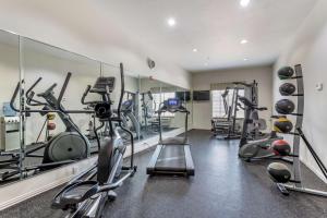 Fitness centrum a/nebo fitness zařízení v ubytování Best Western Sugarland Inn