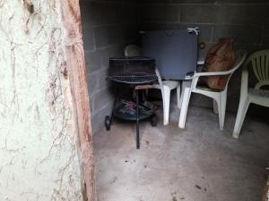 Equipo para parrilladas disponible en la casa vacacional