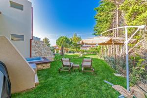 Zahrada ubytování Pelagus Luxury Villas