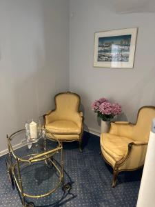 Posezení v ubytování Goethe Hotel