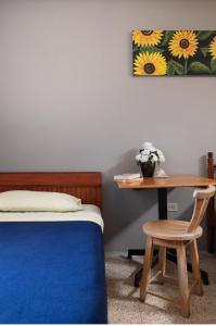 Postel nebo postele na pokoji v ubytování Casa Betancourt Salinas