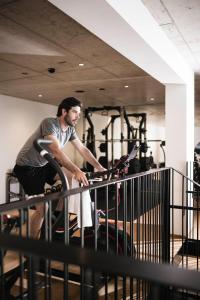 Fitness centrum a/nebo fitness zařízení v ubytování Sportlers Lodge Sölden lifestyle-lässig-anders