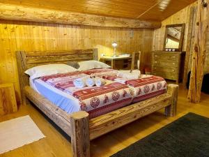 Postel nebo postele na pokoji v ubytování B&B Sass de Mura