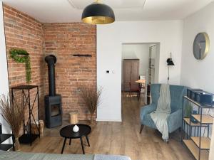 Posezení v ubytování Apart Rembricz