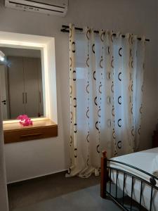 Ένα ή περισσότερα κρεβάτια σε δωμάτιο στο Panorama Apartment