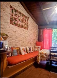 Ένα ή περισσότερα κρεβάτια σε δωμάτιο στο Casa Felice